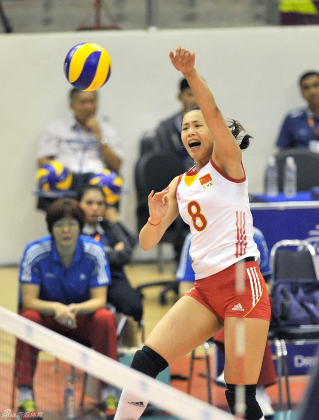 曾春蕾全力以赴