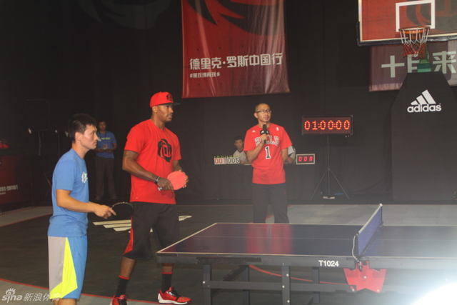 乒乓球打的有模有样