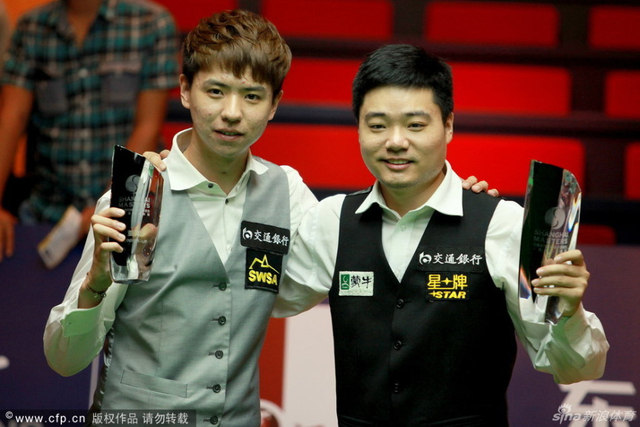 上海赛丁俊晖夺冠