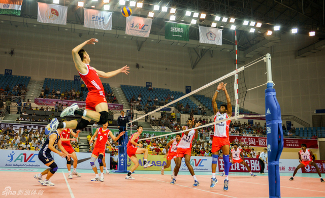男排亚锦赛中国3-0印度