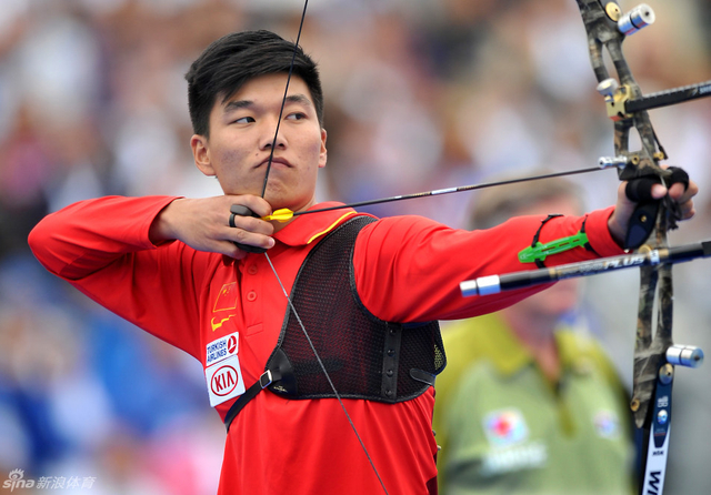 戴小祥在比赛中