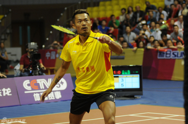 羽超林丹获胜八一负