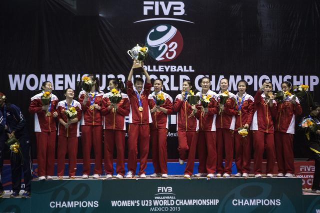 中国U23女排夺冠