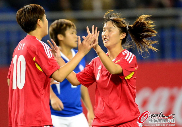 东亚运中国女足获亚军