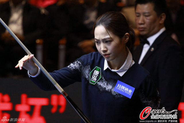 车侑蓝在比赛中