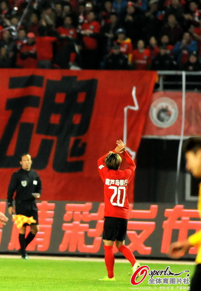 金泰延感谢球迷