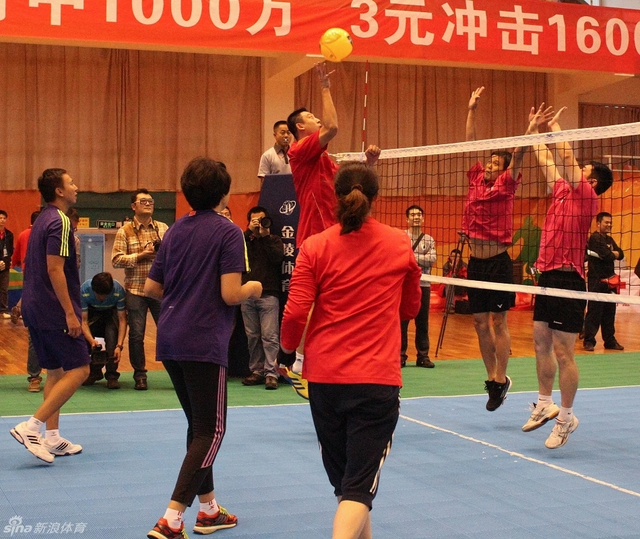 中国公园排球公开赛南宁站拉开战幕