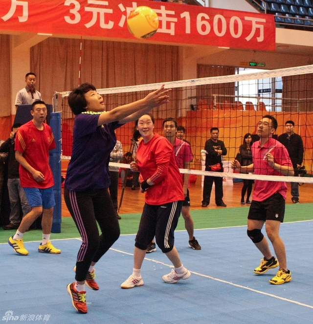 中国公园排球公开赛南宁站拉开战幕