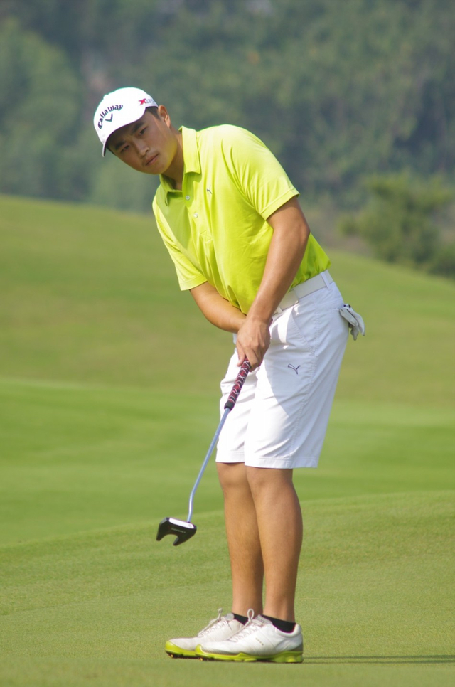 白政恺本轮打出68杆
