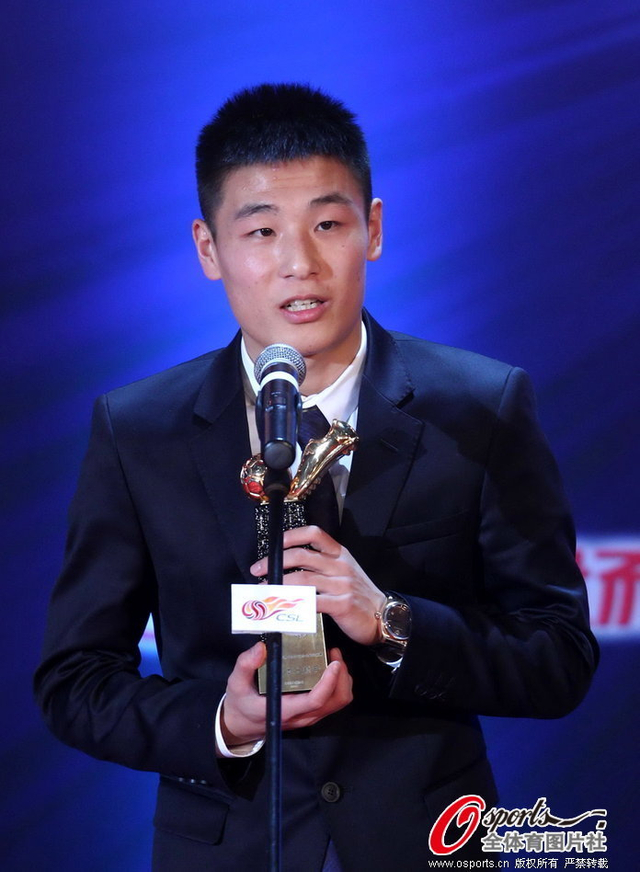 武磊发表获奖感言