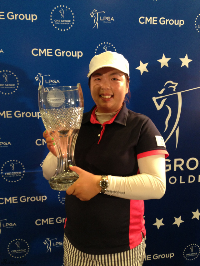 冯珊珊赢得lpga收官站