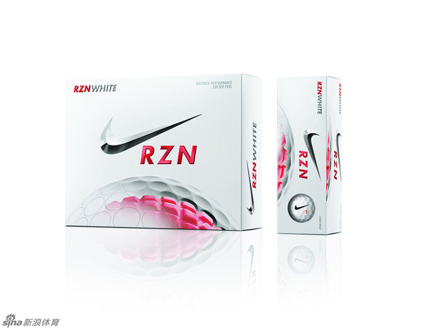 Nike RZN高尔夫球白款外观