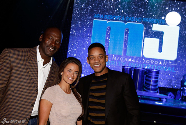 与威尔史密斯合影