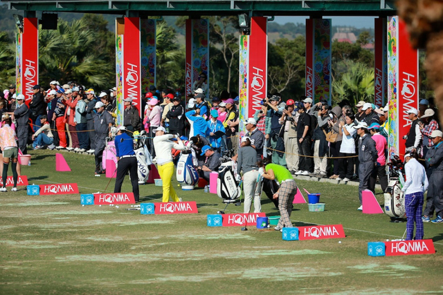 练习场都有不少观众