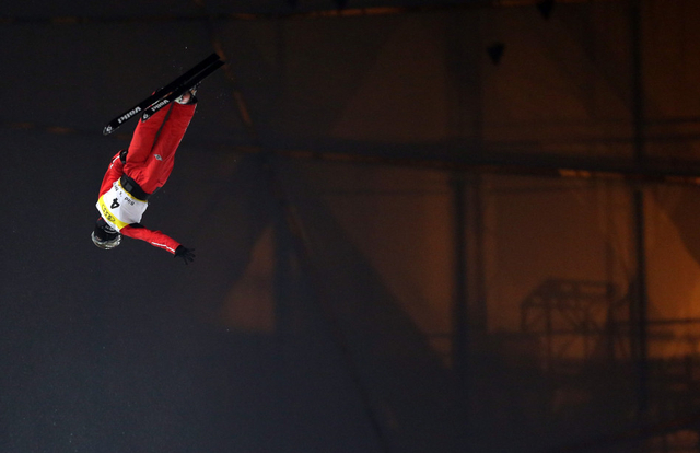 中国选手徐梦桃在决赛中