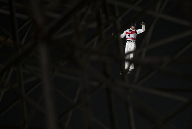 加拿大选手特拉维斯在比赛中