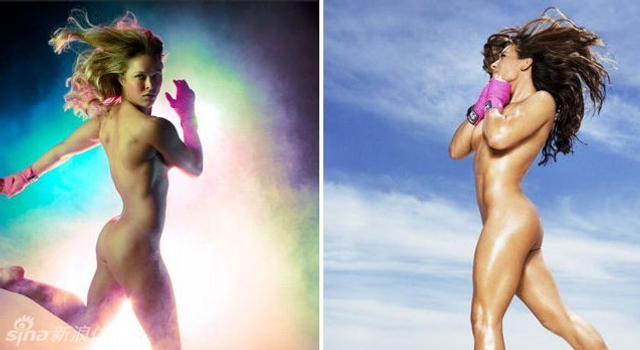 UFC罗西最经典照片