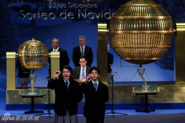 西班牙圣诞彩票开奖