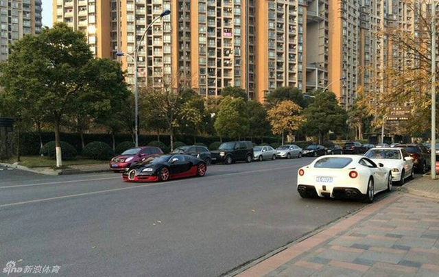 豪车现身杭州街头