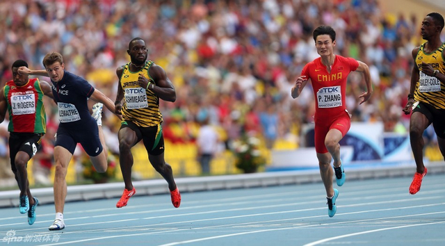 张培萌创中国人最快百米速度-世锦赛半决赛