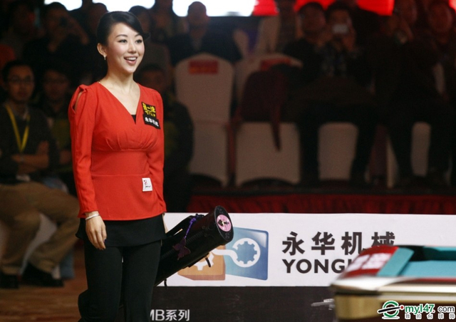 潘晓婷轻松上阵