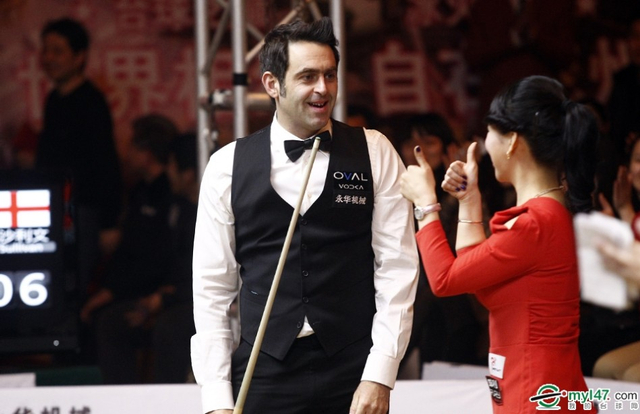 潘晓婷对抗奥沙利文