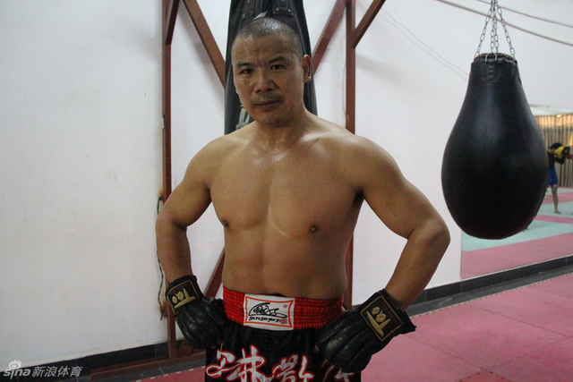 少林武僧释延孜训练