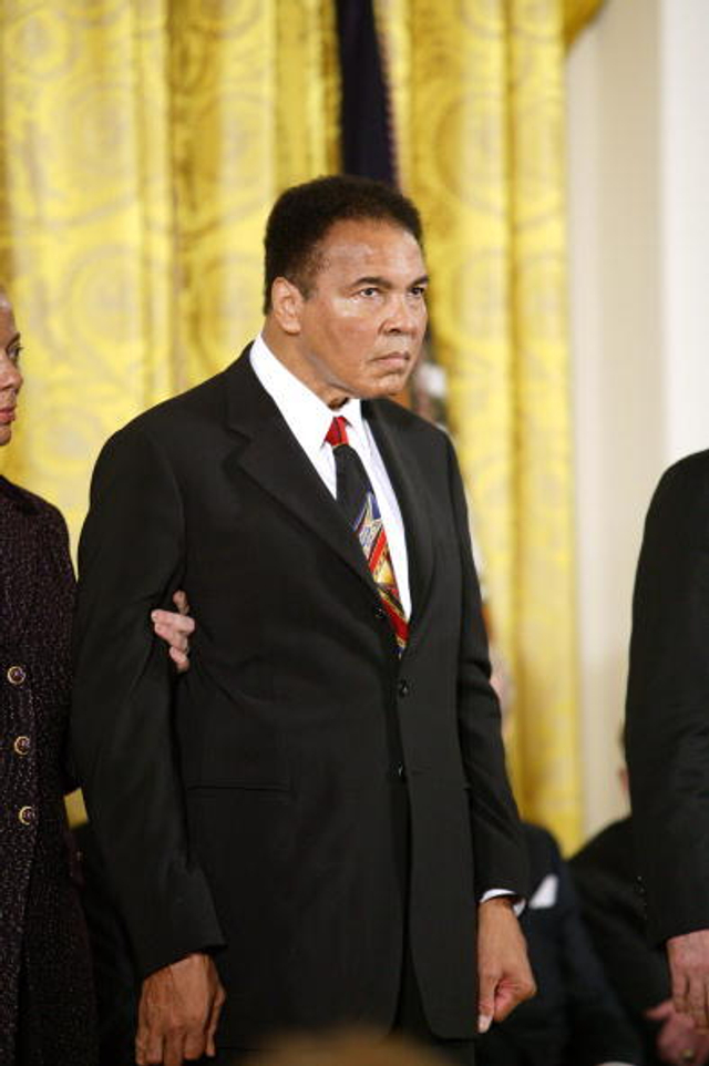 2005年在白宫授奖