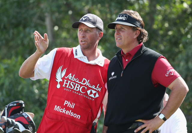 米克尔森与球童