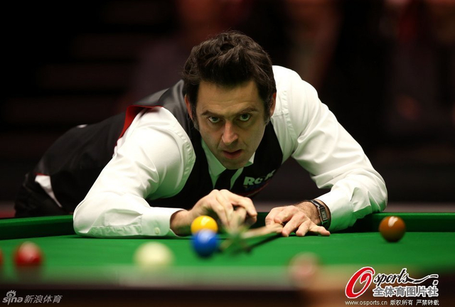 奥沙利文全神贯注