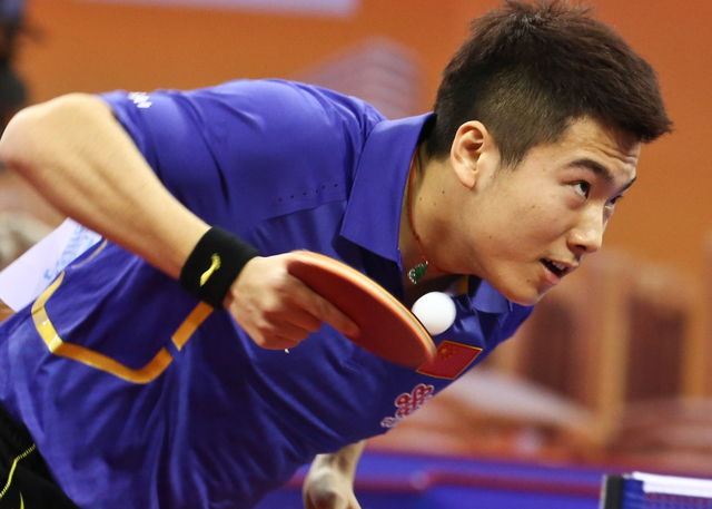 梁靖崑沉着应对