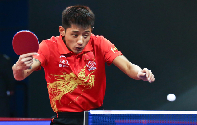 张继科招牌动作