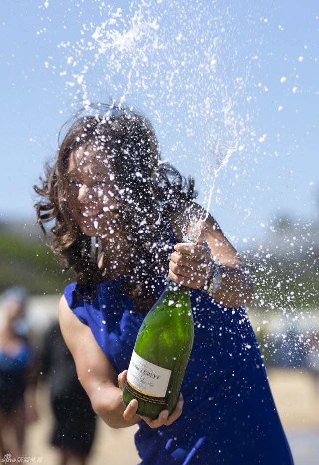 属于冠军的喜悦