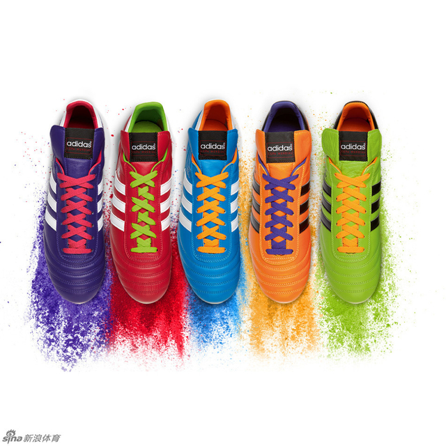 粉、紫、蓝、橙、绿五彩颜色