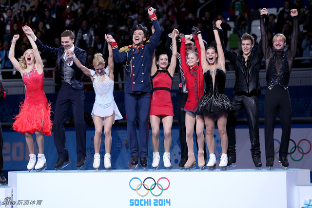 俄罗斯获得团体金牌