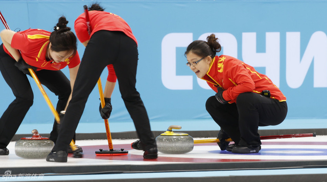 王冰玉在比赛中