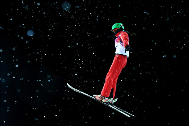 中国选手李妮娜