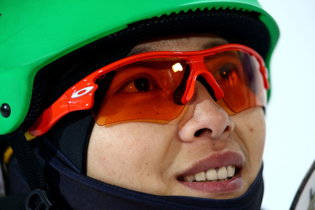 中国选手李妮娜