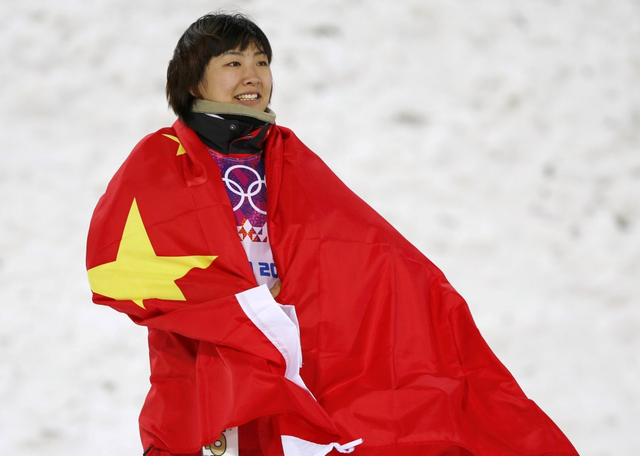 徐梦桃接受嘉奖