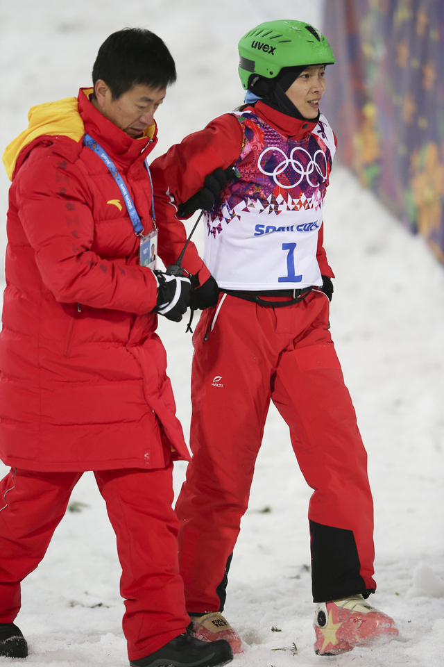 李妮娜走下赛场