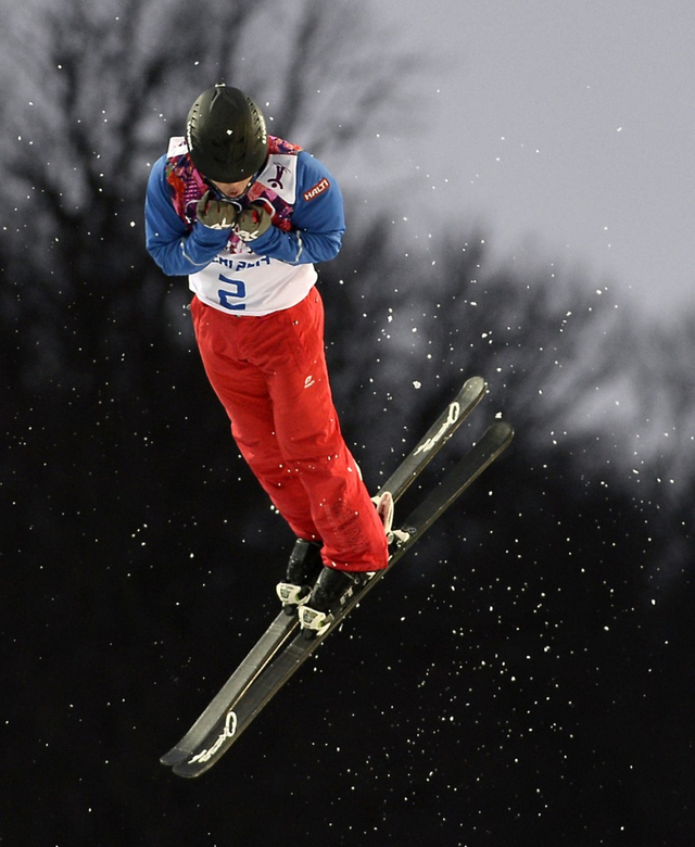 齐广璞在比赛中