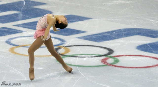 李子君在比赛中