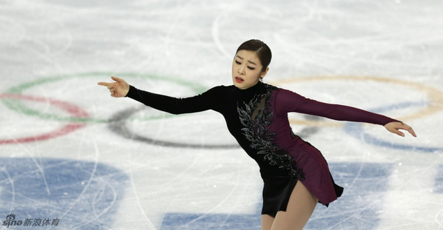 韩国名将金妍儿冰舞迷人