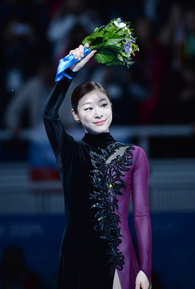 金妍儿获得银牌