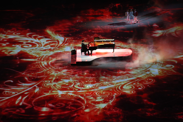 绚丽多彩的现场