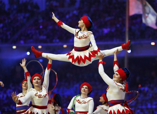 精彩的马戏表演