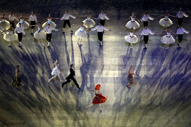 闭幕式舞蹈表演