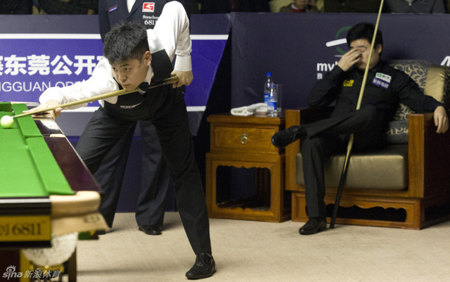 丁俊晖略显疲惫