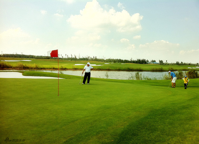 富有挑战的果岭