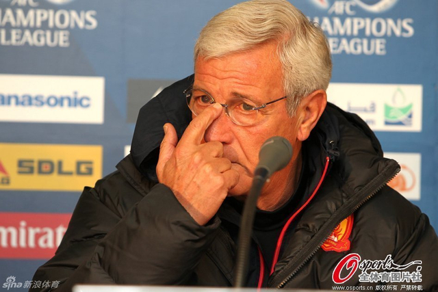 恒大亚冠赛前发布会